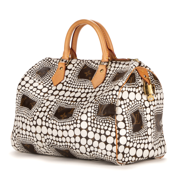 Louis Vuitton Ltd. Ed. Yayoi Kusama Town Speedy 30 - Picture 2 of 9